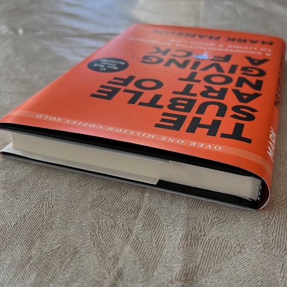 The Subtle Art or Not Giving A F*ck by Mark Manson - Picture 3 of 4